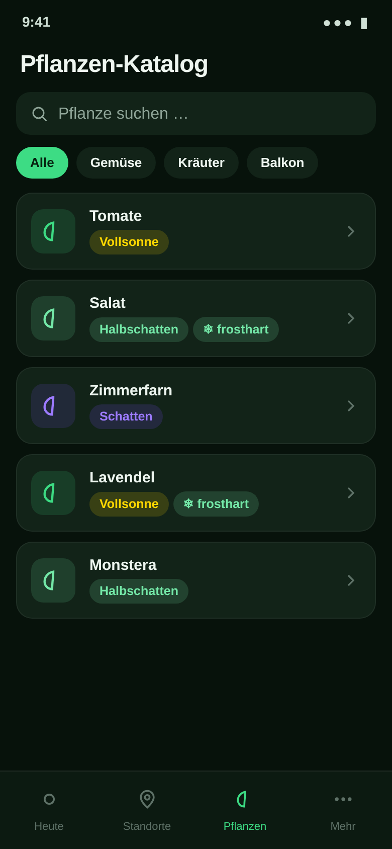 Pflanzen
